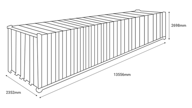 CONTAINER 45' HIGH CUBE